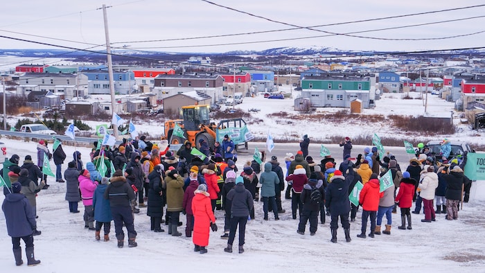 Photo de la marche à l'extérieur. 