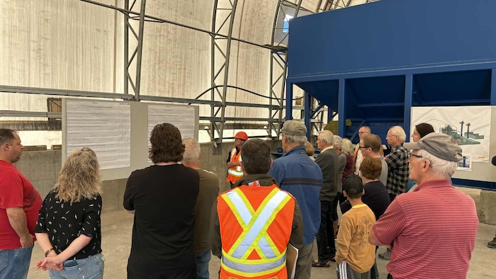 Une visite guidée sur le site du Groupe Bellemare.