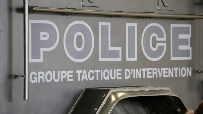 Camion du Groupe tactique d'intervention
