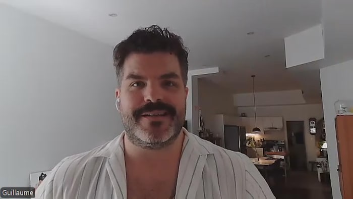 Le advisor   Guillaume Moffet, propriétaire de Friends & Family, en entrevue par visioconférence.