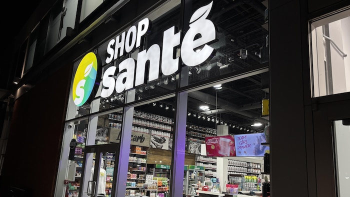 Le magasin Shop Santé.