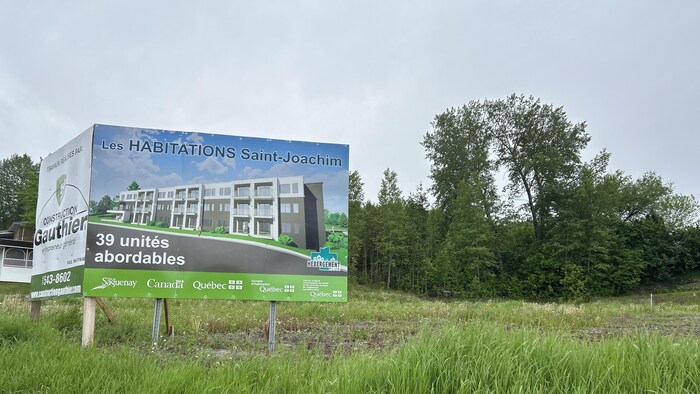 L'affiche des Habitations Saint-Joachim.