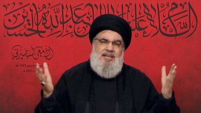 Hizbullah lideri Hasan Nasrallah.