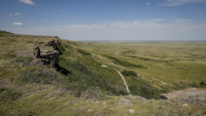 Le site Head-Smashed-In Buffalo Jump.