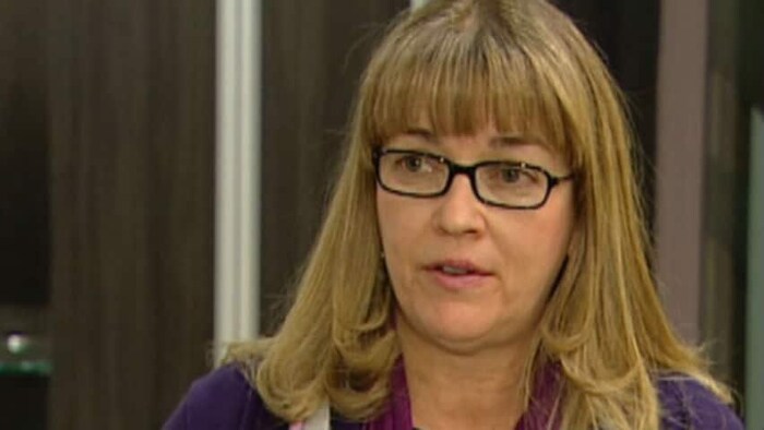 Heather Smith, presidenta del sindicato Enfermeras Unidas de Alberta.