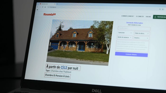 Une vieille annonce sur Roomlala.