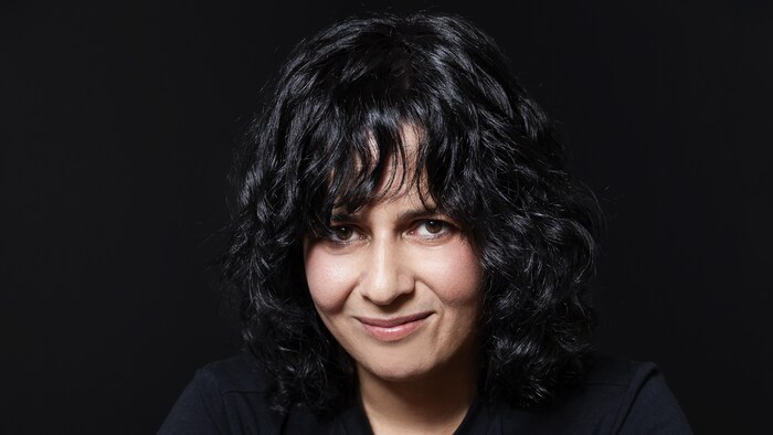 Portrait d'une femme.