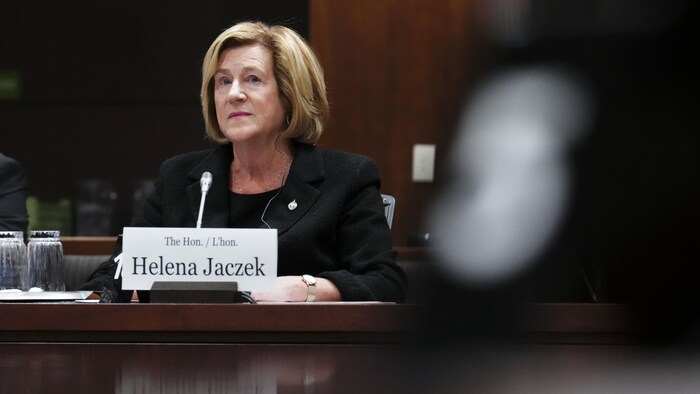 Helena Jaczek témoigne devant un comité parlementaire.