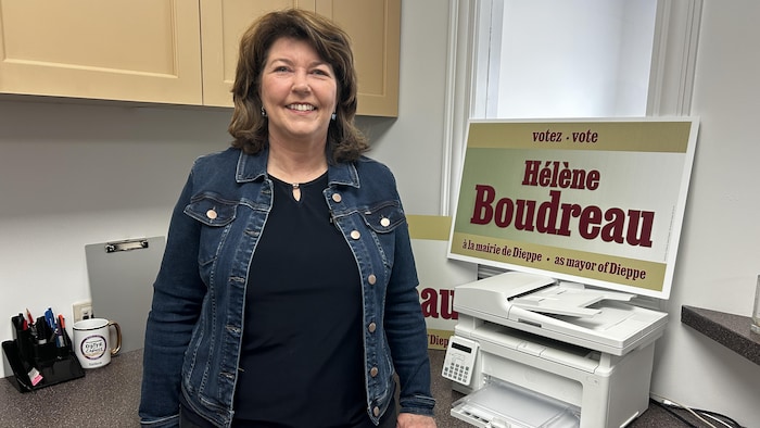 Portrait d'Hélène Boudreau.