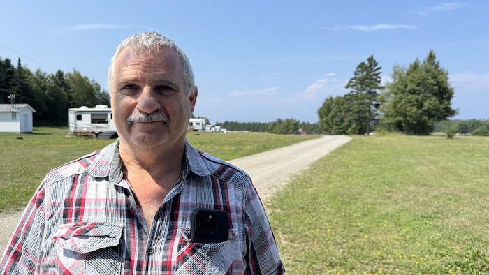 Henri-Paul Therriault, président du camping O’Ptit Des Monts à Sainte-Anne-des-Monts.