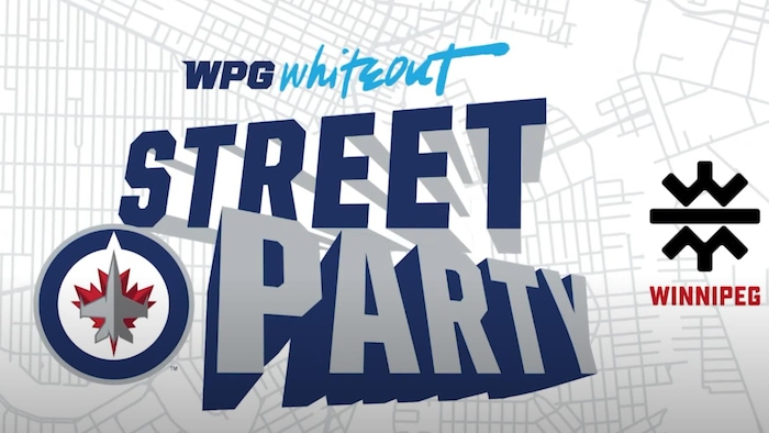 Logo de la Whiteout Street Party des Jets de Winnipeg