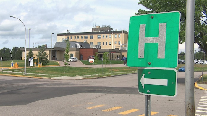 L'hôpital de Dolbeau-Mistassini.