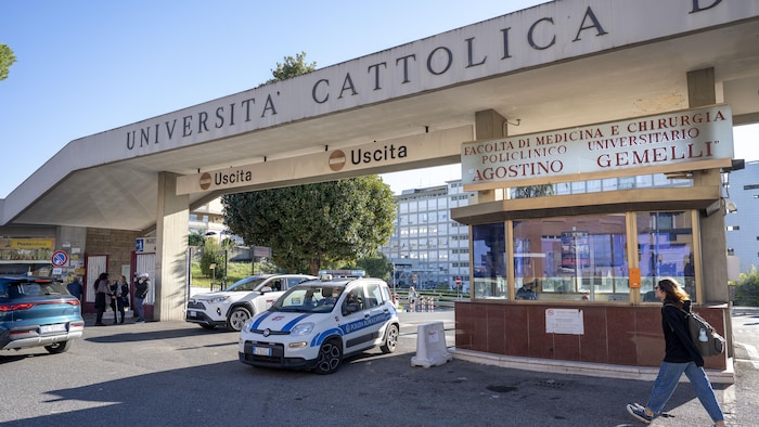 L'hôpital Gemelli à Rome.