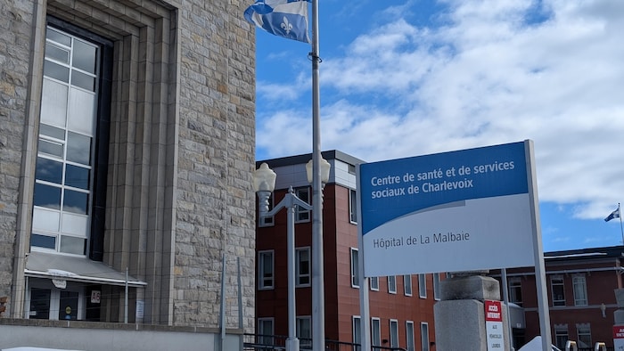 L'hôpital de La Malbaie.