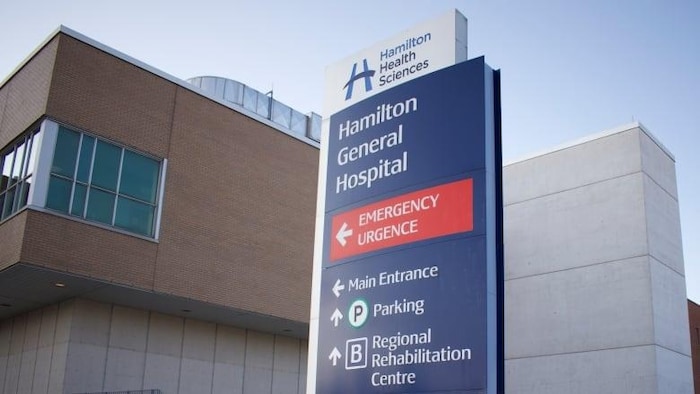 un hôpital de Hamilton