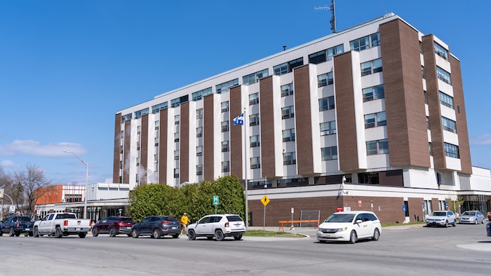L'Hôpital de Rouyn-Noranda.