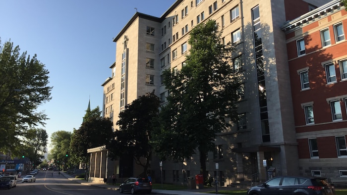 L'Hôpital Saint-François d'Assise, à Québec.