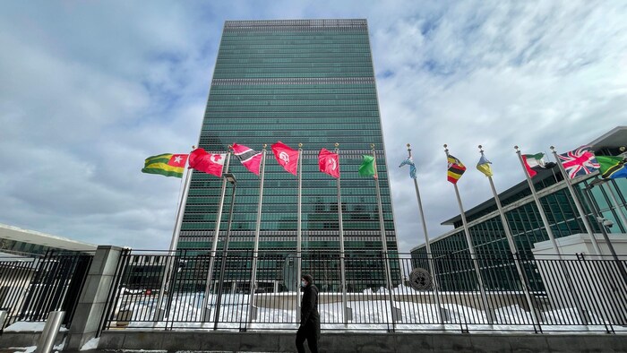 L'édifice abritant l'ONU à New York.