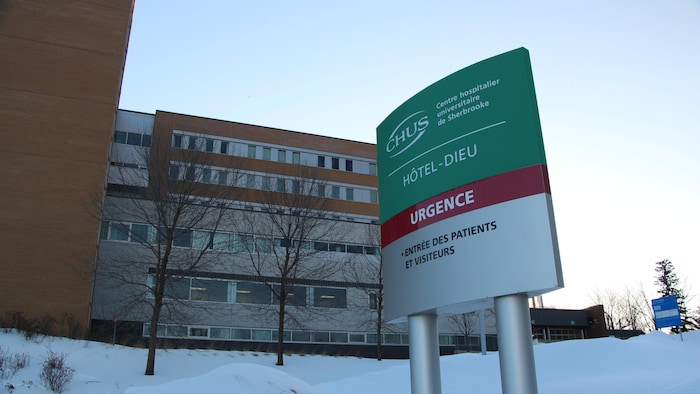 L'urgence du CHUS-Hôtel-Dieu de Sherbrooke.