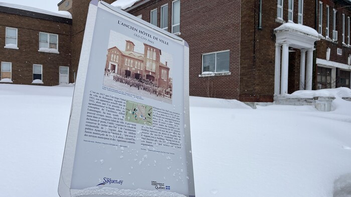 L'ancien hôtel de ville de Kénogami. 