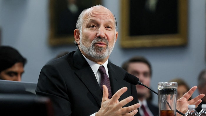 Howard Lutnick témoigne devant la Chambre des représentants.