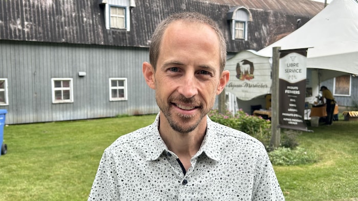 Portrait de Yannick Cournoyer.