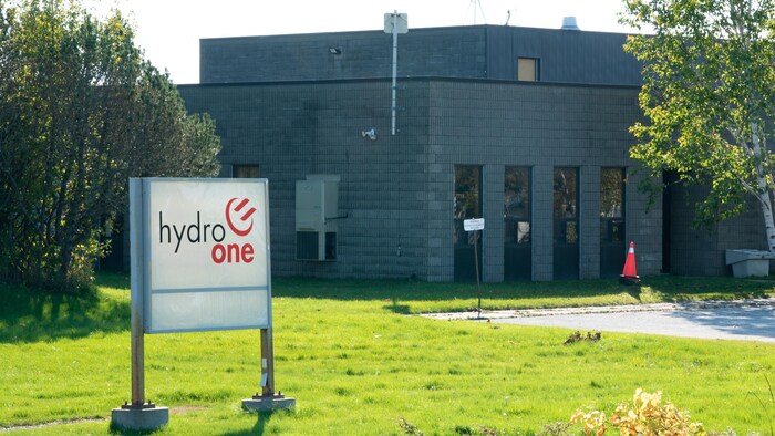 L'édifice de Hydro One à Little Current
