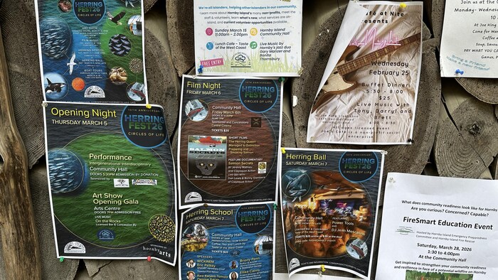 Des affiches du Herring Fest.