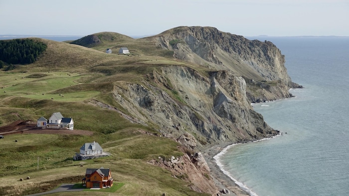 Les falaises de Havre-aux-Maisons