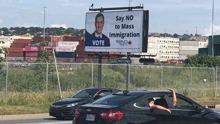 Le billboard en question.