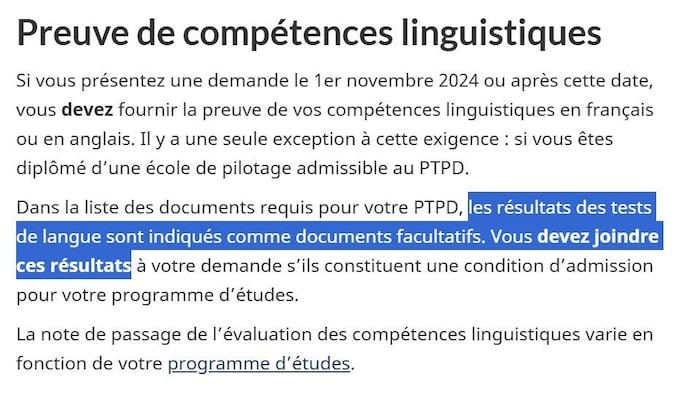 Une capture d'écran.