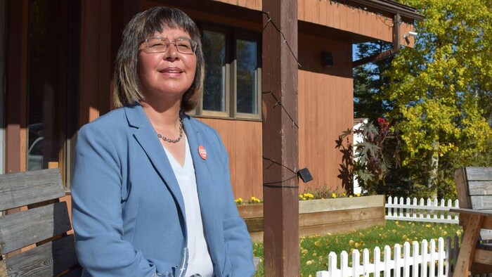La mairesse de La Loche en Saskatchewan, Georgina Jolibois.