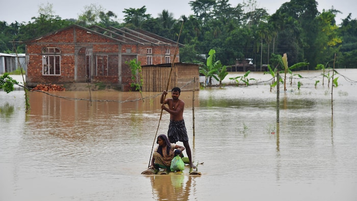 Inde et Bangladesh : des inondations majeures font une soixantaine de ...