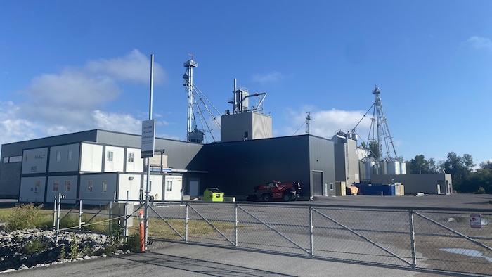 Extérieur d'une usine