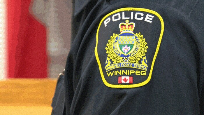 Un écusson de la police de Winnipeg.