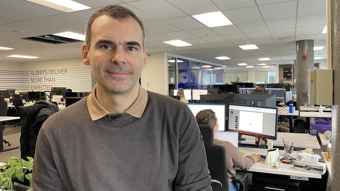 Le vice-président exécutif de Vooban, Hugues Foltz