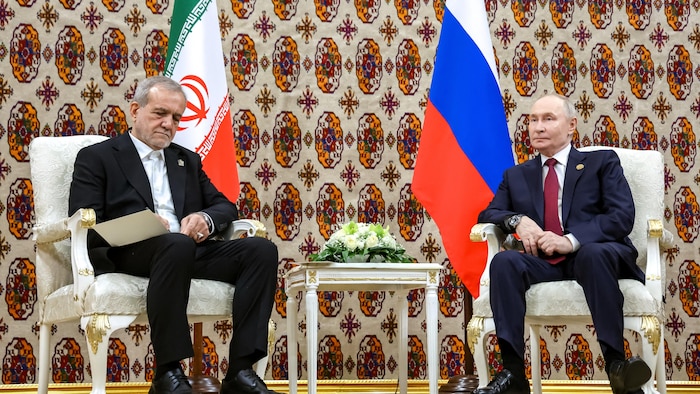 Rencontre en décembre entre les présidents russe et iranien.