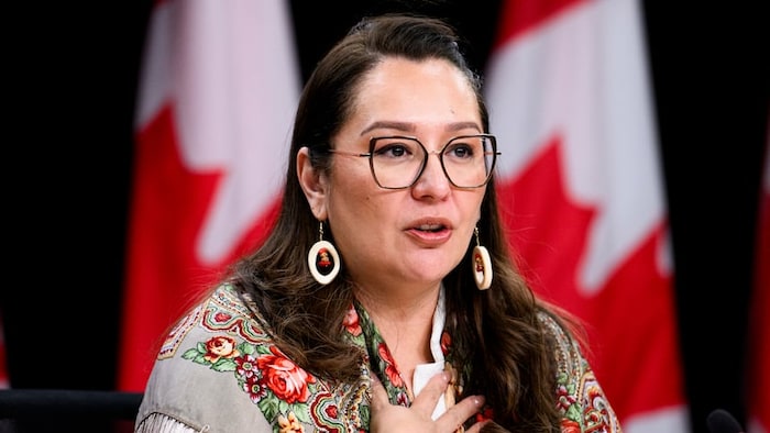 Indigenous Services Minister Mandy Gull-Masty 