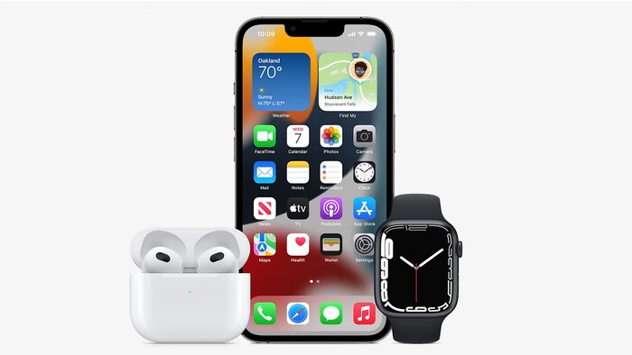 silhouette forest fragment Apple dévoile l'iPhone 14, l'Apple Watch Ultra et d'autres nouveautés |  Radio-Canada