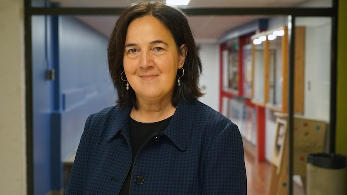 La directrice générale du Cégep de Rivière-du-Loup Isabelle Cloutier.