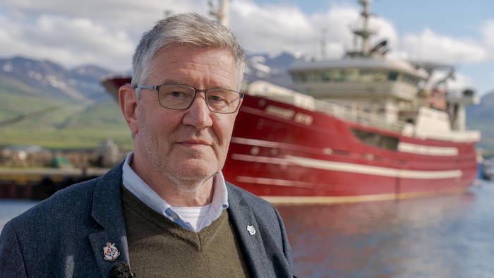 Bjorn Valur Gislason, capitaine de navire.