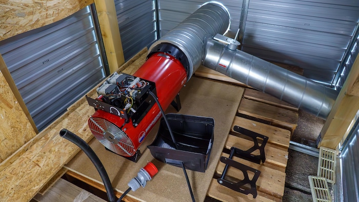 Un prototype de la technologie que développe Hringvarmi pour récupérer la chaleur des centres de données.