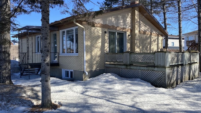 Une maison.