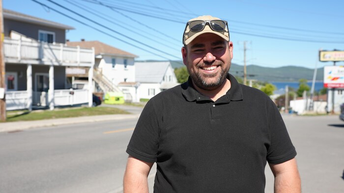 James Keays, conseiller municipal au centre-ville de Gaspé.
