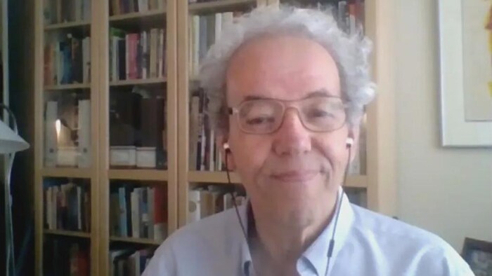 James Turk, en visioconférence.