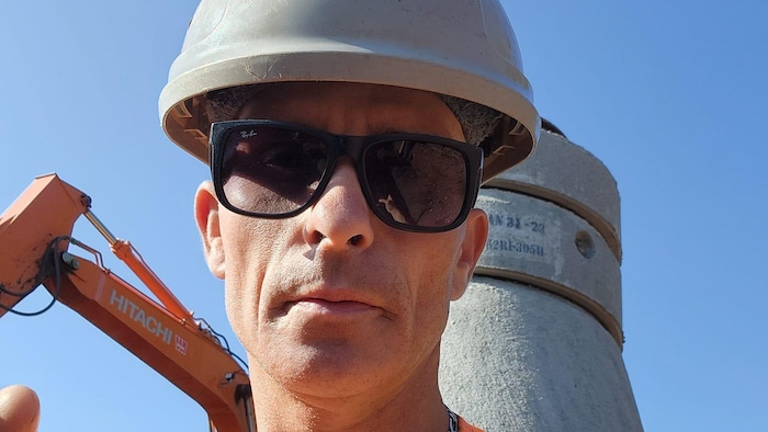 Jamie Harris est mort lors d'un accident de travail à Dieppe, en août 2023.