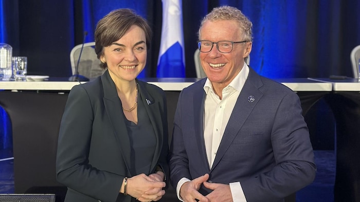 Christine Fréchette et Jean Boulet.