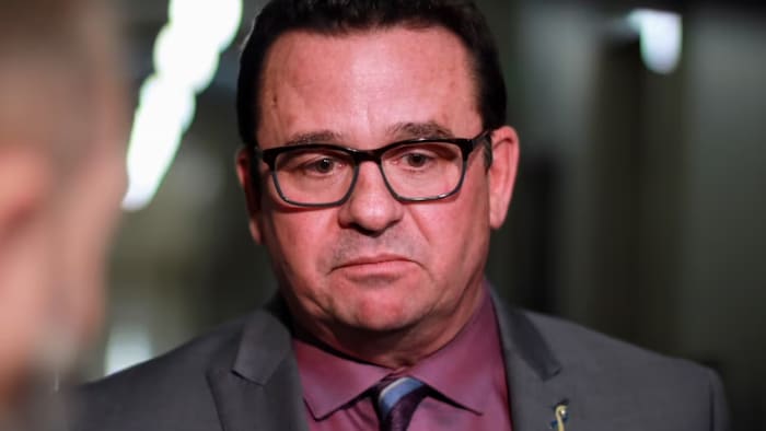 Jeff Wharton, ancien ministre du Développement économique, de l'Investissement et du Commerce.