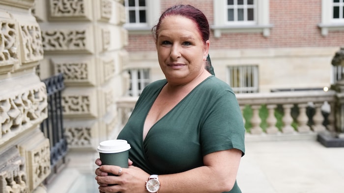 Jennifer Gaskin à son arrivée à la Cour d'appel de Toronto, le mardi 29 septembre 2026.