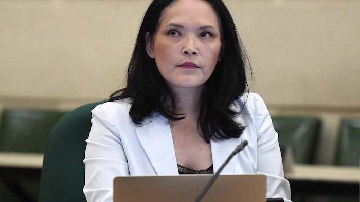 Jenny Kwan, au Parlement.